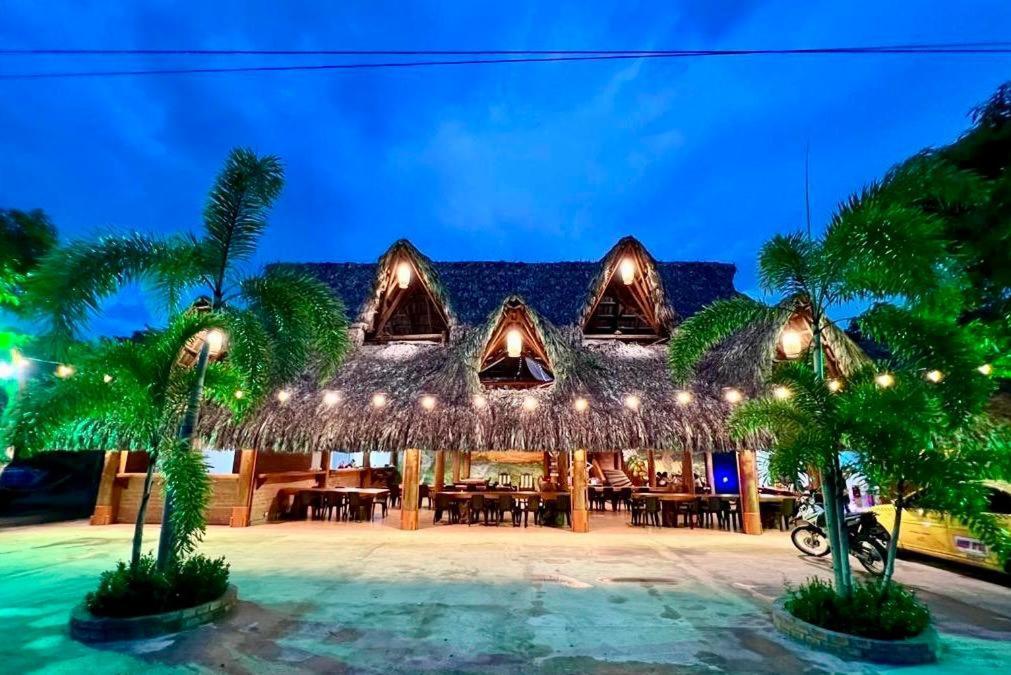 Arca Tayrona Restaurant & Hostal Los Naranjos Bagian luar foto