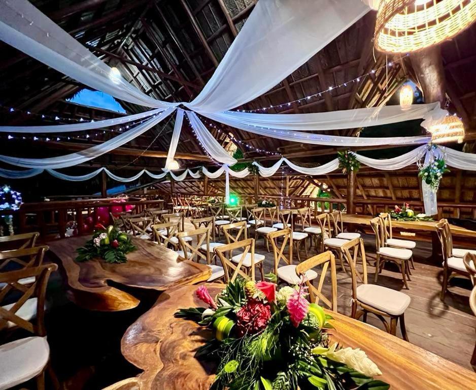 Arca Tayrona Restaurant & Hostal Los Naranjos Bagian luar foto