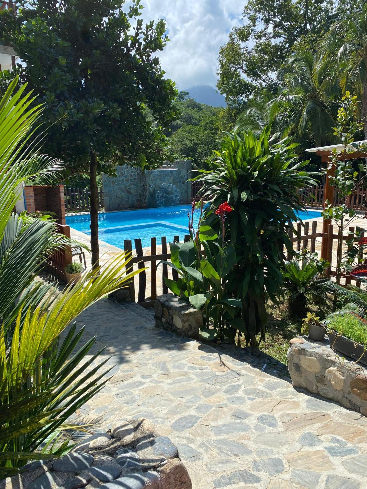 Arca Tayrona Restaurant & Hostal Los Naranjos Bagian luar foto